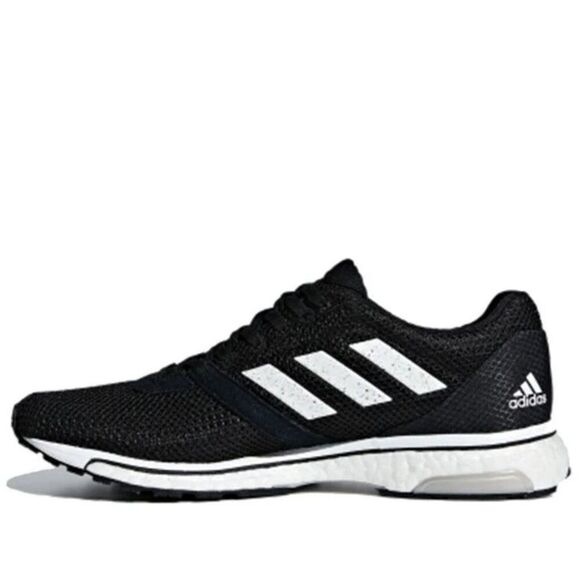 NEW in BOX Adidas Adizero Adios 4 Womens 12 US 11 US Mens 10.5 UK Black White main image 7